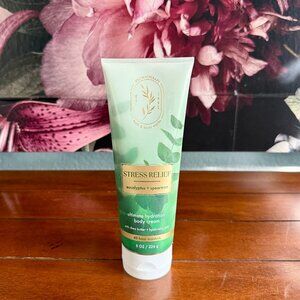 NEW Aromatherapy Eucalyptus+Spearmint Stress Relief Body Cream Bath & Body Work